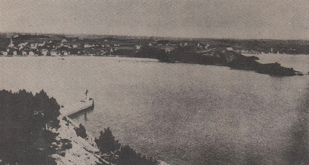 Erquy. Pointe de la Heussaye, Côtes-d'Armor. Admiralty intelligence photo 1943